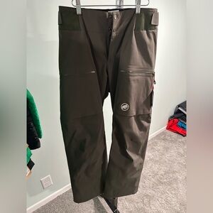 Stoney HS Thermo Pants Men - green ski pants size 32